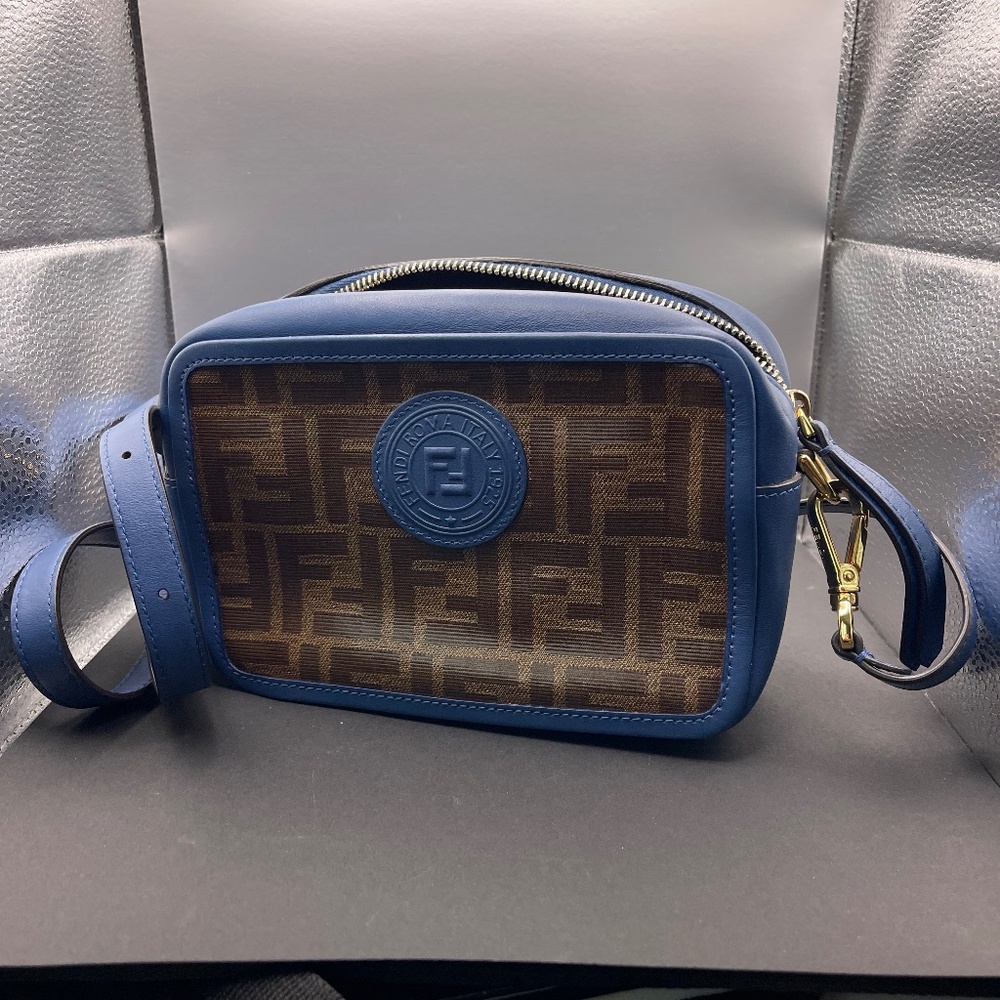 FENDI ZUCCA CAMERA BAG